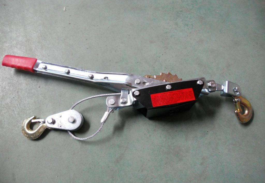 1t 2t 3t 4t Mini Ratchet Cable Tightener hand puller winch Wire Rope ratchet puller12