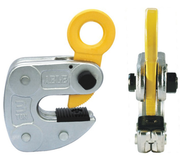 CDH 1ton 2ton Professional vertical spring plate lifting clamp horizontal pipe lifting clamp  (1)
