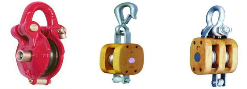 Heavy Duty Double Sheave Snatch Swivel Wire Rope Pulley block (3)