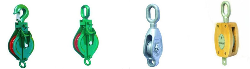 Heavy Duty Double Sheave Snatch Swivel Wire Rope Pulley block (4)