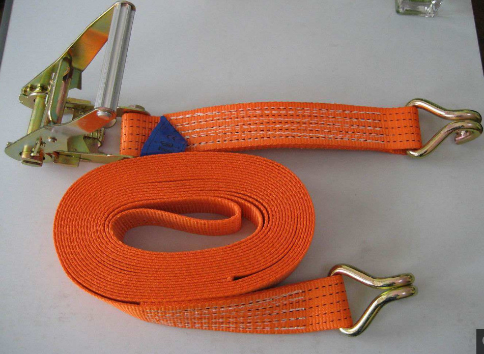 Heavy duty Polyester Retractable 2000kg 3000kg 4000kg 5000kg ratchet tie down belt straps (1)