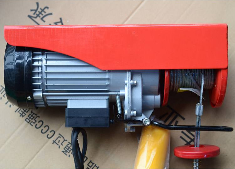PA Mini Electric Wire rope hoist PA200-PA1200 high speed electric winch hoist (7)